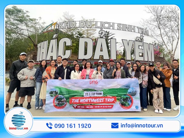 Tour Mộc Châu - Mai Châu - Hà Nội cùng đoàn Công ty Cổ phần VNG