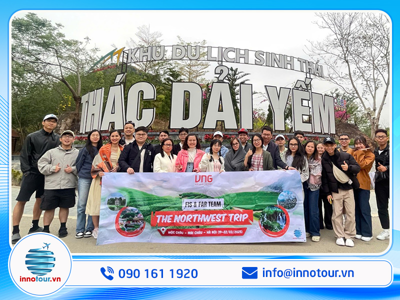 Tour Mộc Châu - Mai Châu - Hà Nội cùng đoàn Công ty Cổ phần VNG