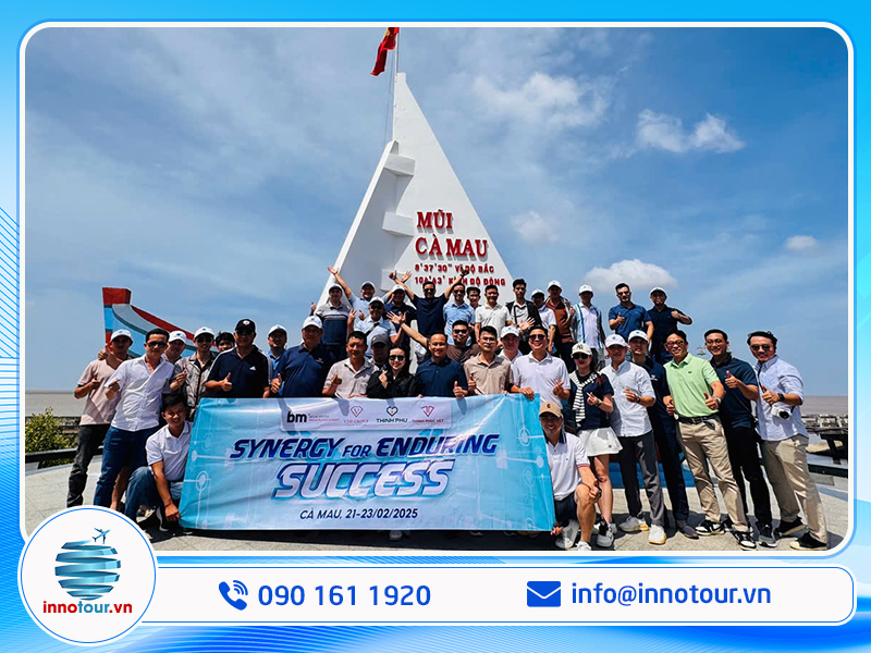Tour MICE tại Cà Mau với chủ đề "SYNERGY FOR ENDURING SUCCESS" 2025